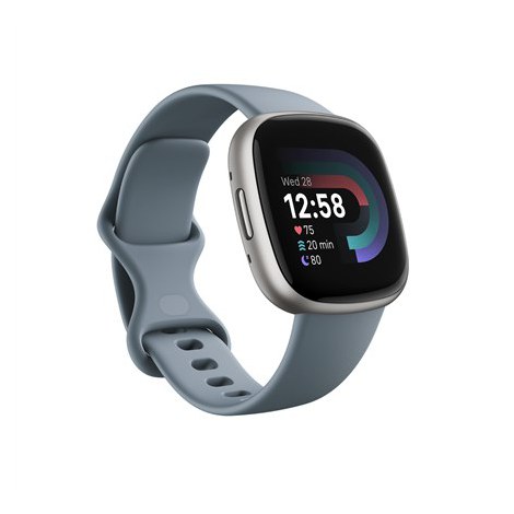 Fitbit Versa 4 Inteligentny zegarek Wodospad niebieski 40 mm Odbiornik FitBit Pay GPS/GLONASS Wodoodporny